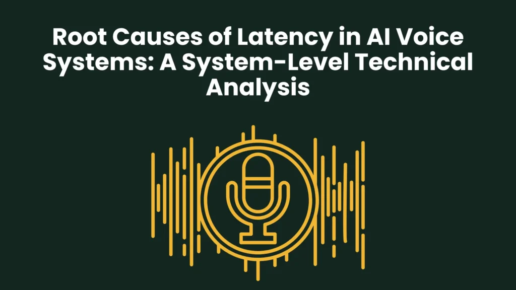 Latency in AI Voice