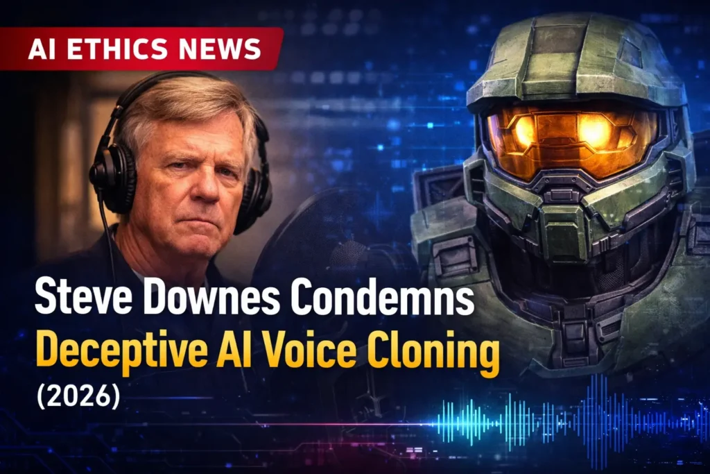 Master Chief Draws the Line - Steve Downes Condemns Deceptive AI Voice Cloning (2026)