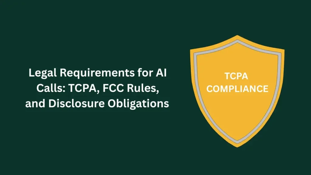 Legal Requirements for AI Calls