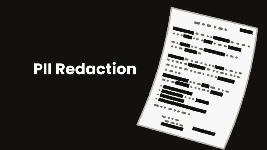 PII Redaction