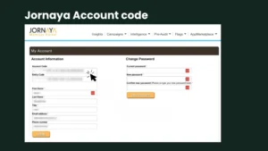 Jornaya account code