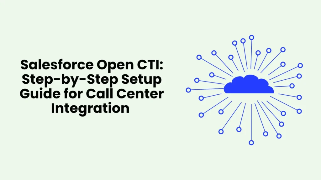 Salesforce Open CTI