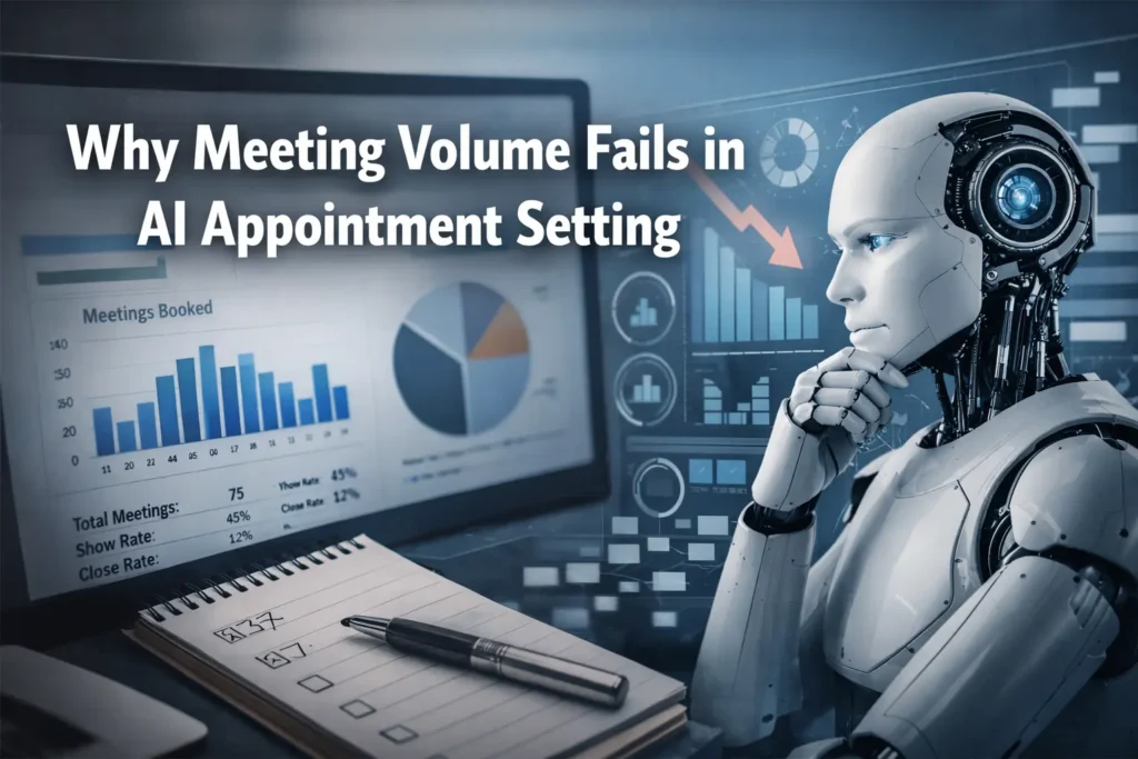 Why Booking More Meetings Is the Wrong Metric for AI Appointment Setting